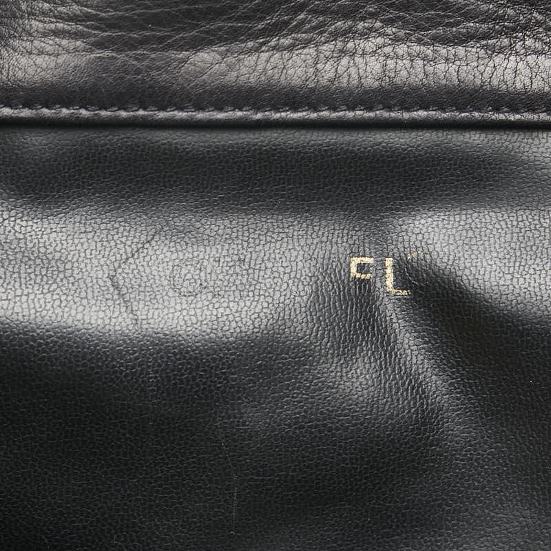 Chanel Coco Mark Black Lambskin Shoulder Bag
