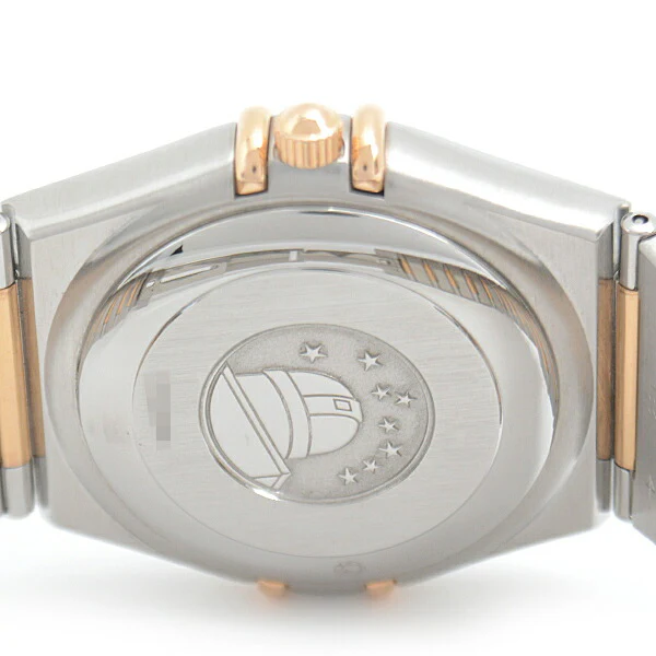 Omega Constellation 11P Diamond Automatic Watch Brown Dial
