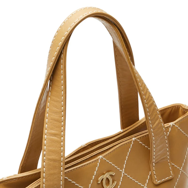 Chanel Coco Mark Wild Stitch Tote Bag A18126