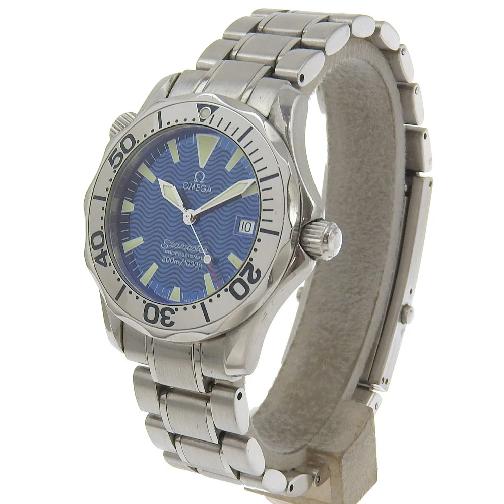 Omega Seamaster Quartz Watch Stainless Steel