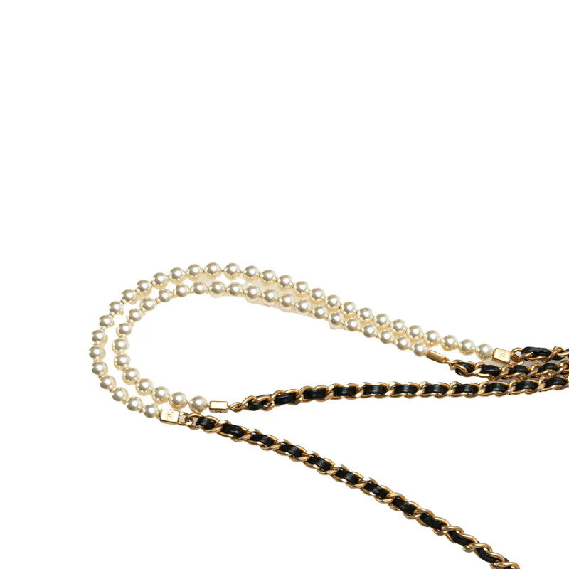 Chanel Lambskin Pearl Mini Shoulder Bag
