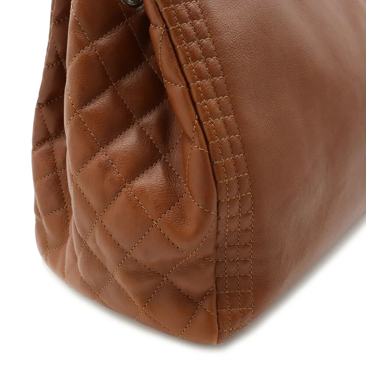 Chanel Quilted Leather Tote Bag