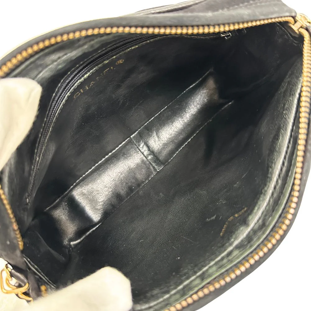 Chanel Suede Chain Shoulder Bag