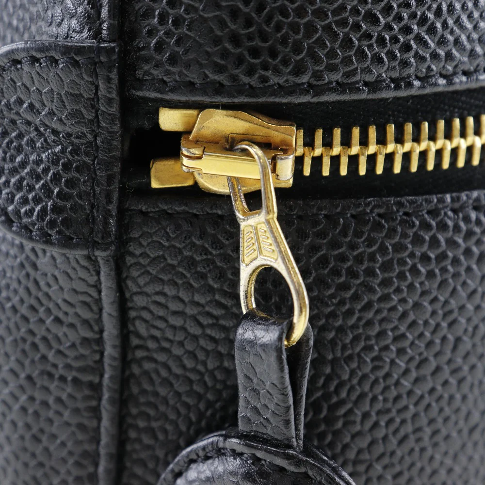 Chanel Caviar Vanity Pouch Handbag A01998
