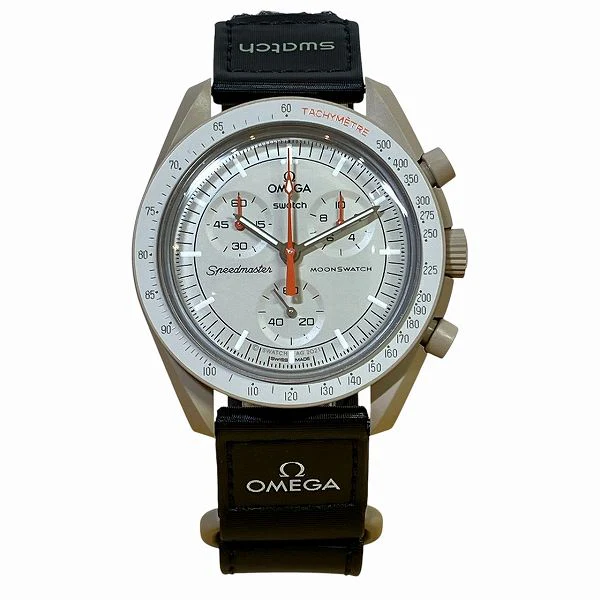 Omega Swatch Moonwatch Mission to Jupiter Quartz Watch