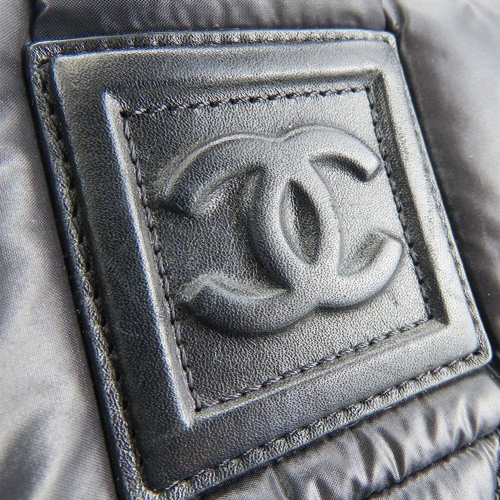 Chanel Cococoon Nylon Tote Bag Black