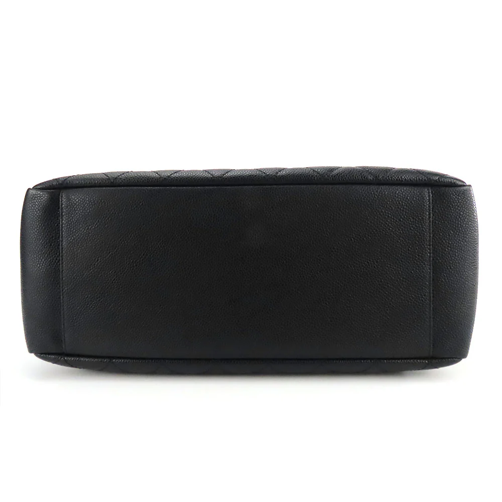 Chanel Caviar Skin Tote Bag GST Black