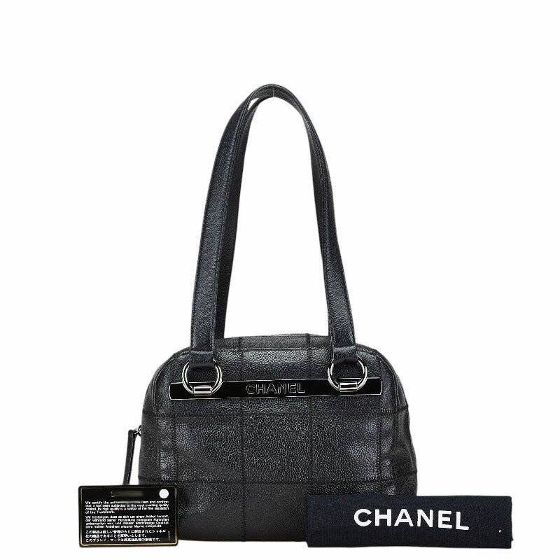 Chanel Caviar Mini Handbag Black