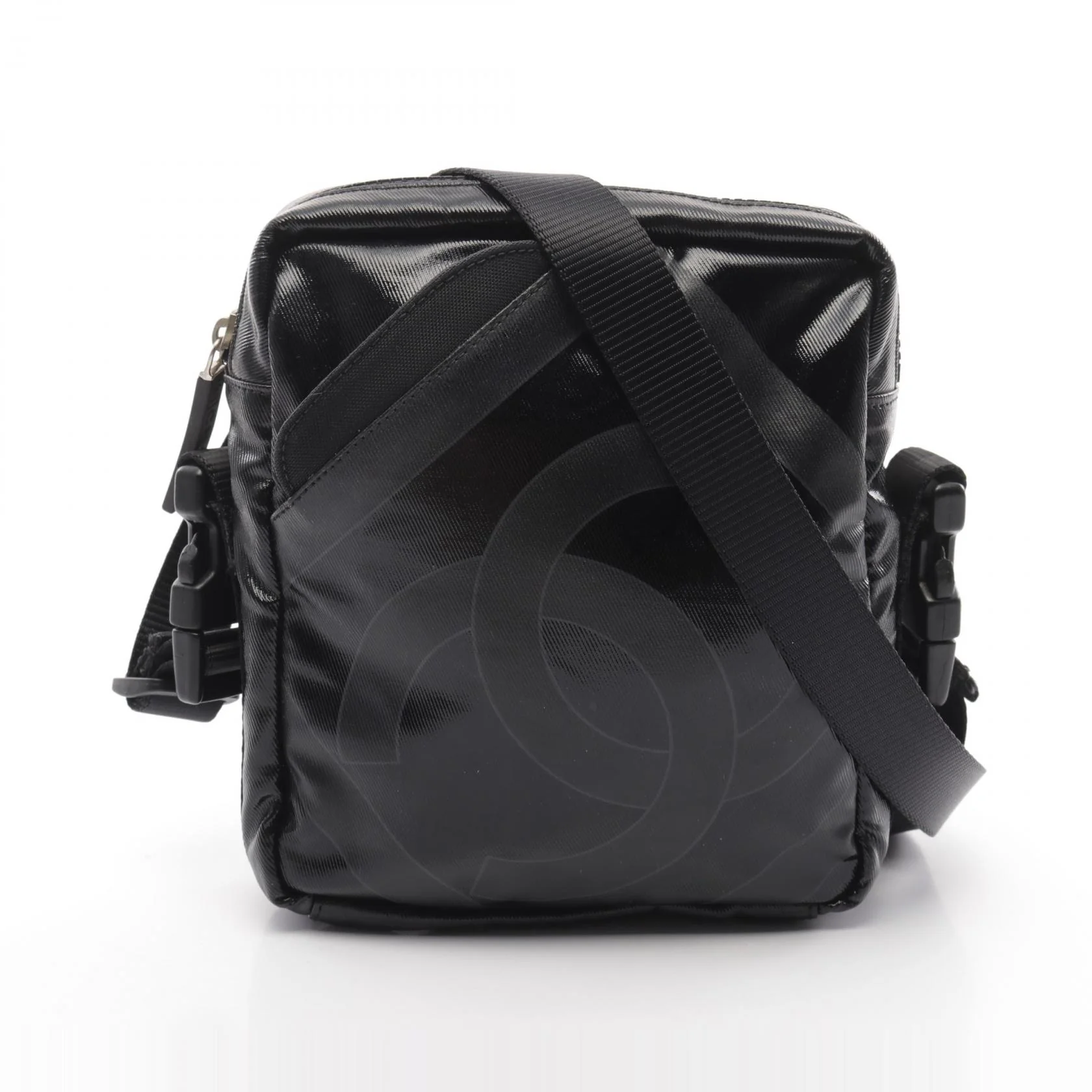 Chanel PVC Coated Canvas Shoulder Bag