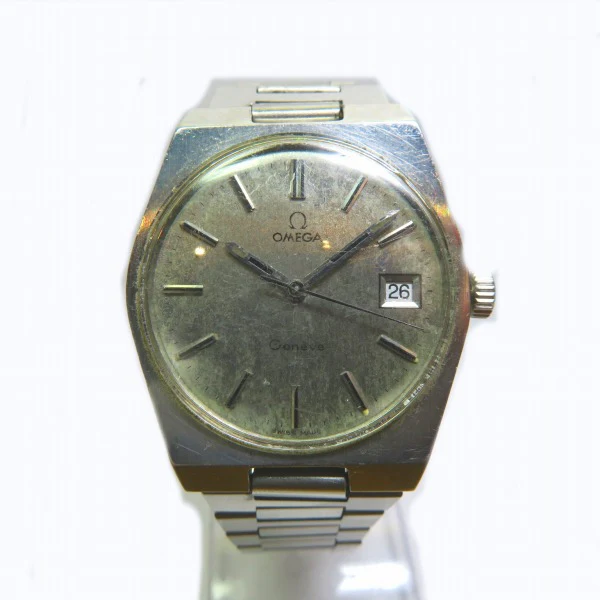Omega Geneve Date Vintage Manual Men's Watch