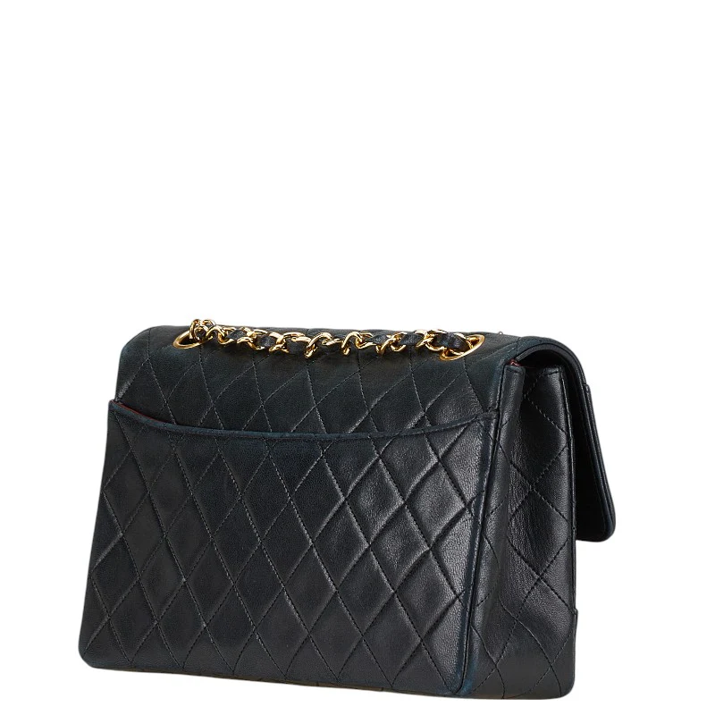 Chanel Lambskin Coco Mark Matelasse Shoulder Bag