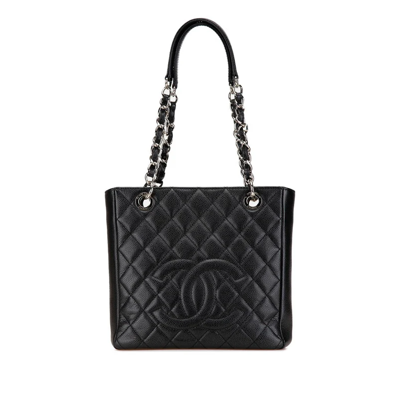 Chanel Caviar Skin Matelasse PST Tote Bag