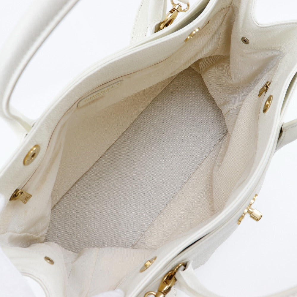 Chanel Caviar Skin Executive Tote Bag A15206