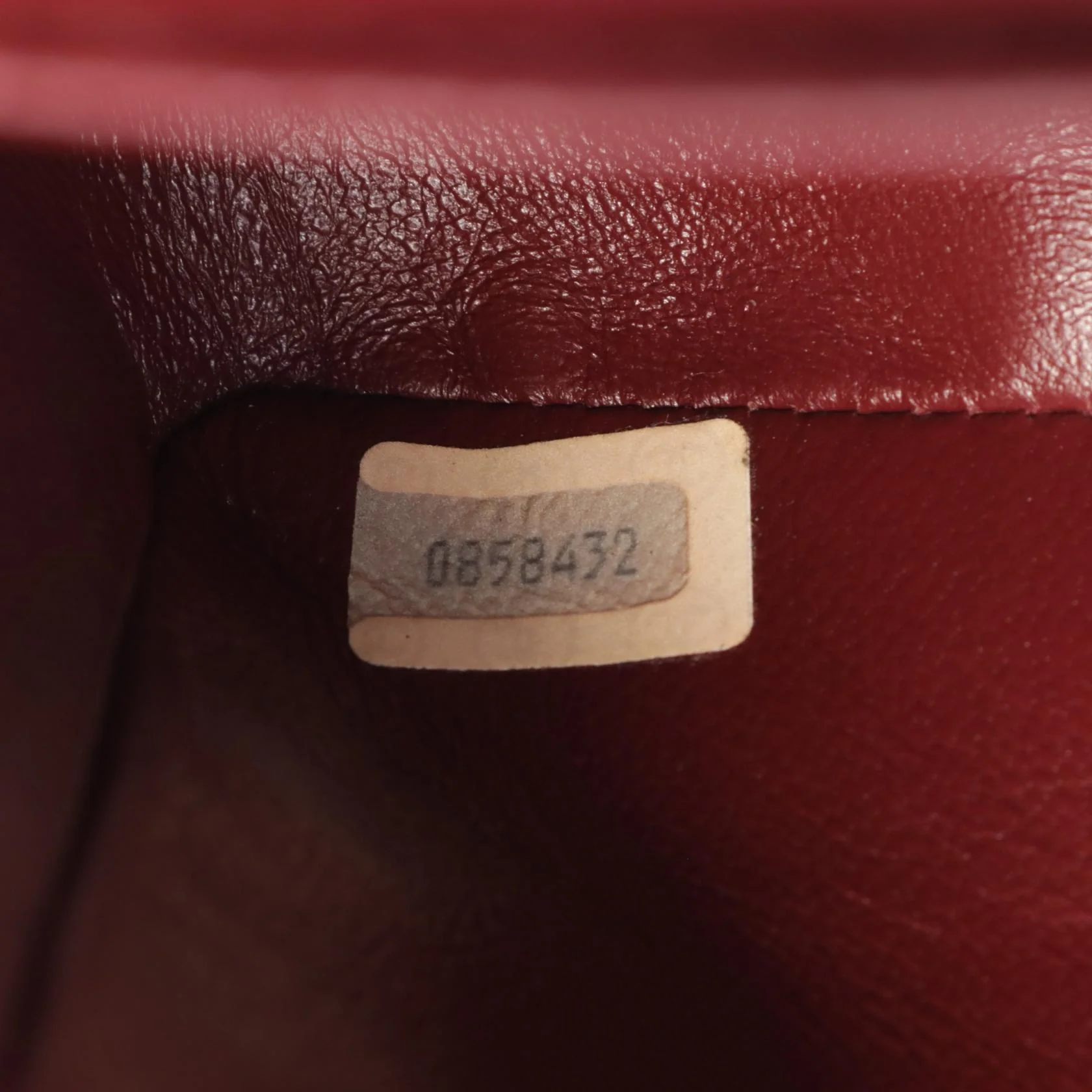 Chanel Lambskin Matelasse Flap Bag A01112