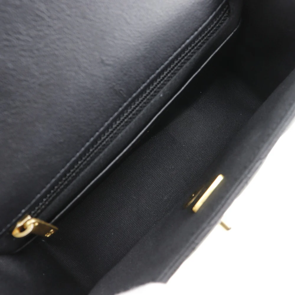 Chanel Matelasse Shoulder Bag Black