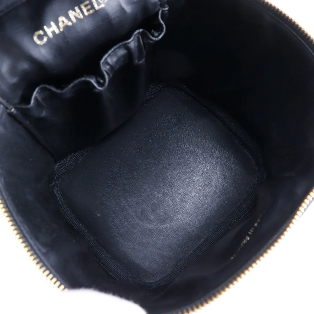 Chanel Caviar Vanity Pouch Handbag A01998