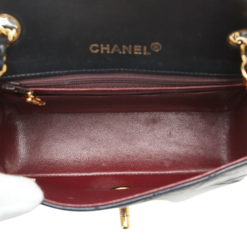 Chanel Matelasse Coco Mark Chain Shoulder Bag