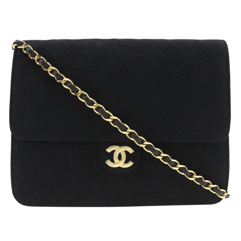 Chanel Cotton Chain Shoulder Bag