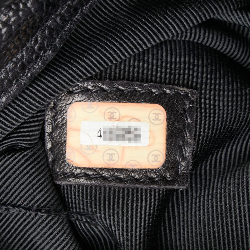 Chanel Caviar Skin Tote Bag Black