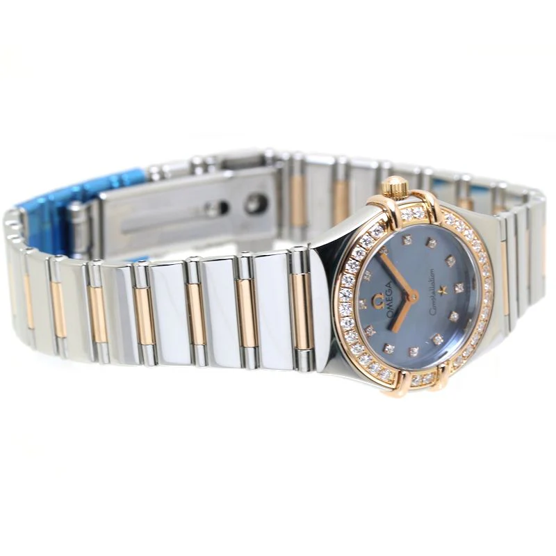 Omega Constellation Mini 1357.77.00 Diamond Quartz Watch