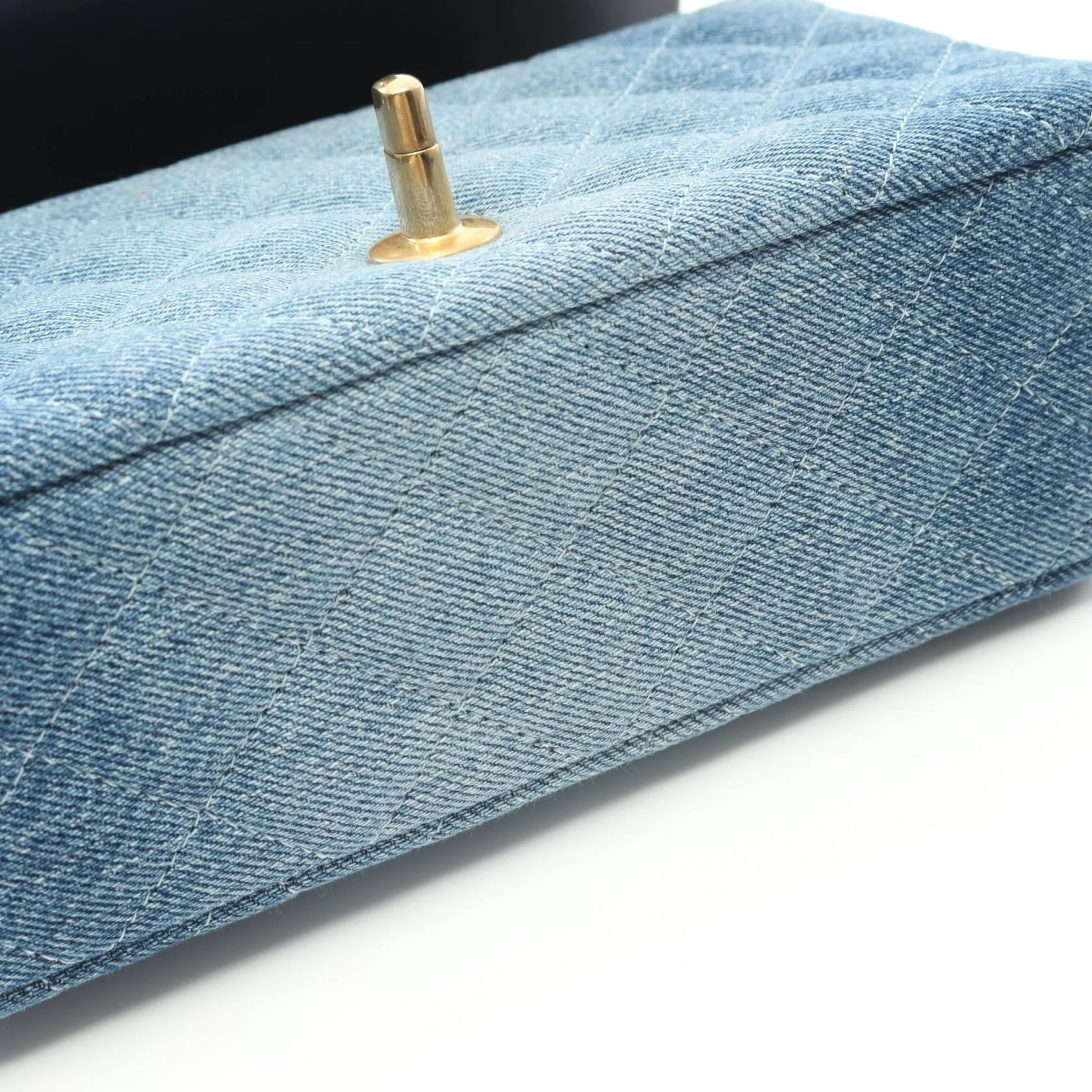 Chanel Denim Mini Matelasse Shoulder Bag
