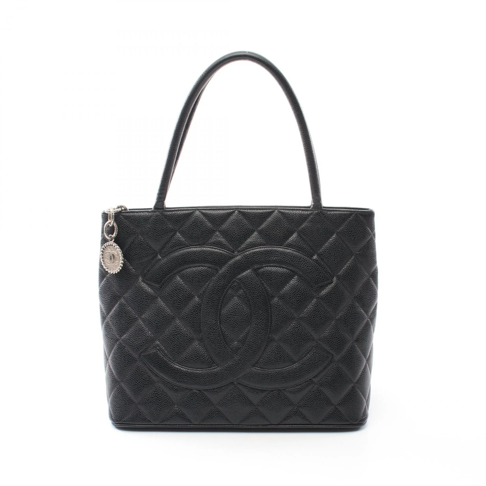 Chanel Leather Reissue Tote Bag Black A01804