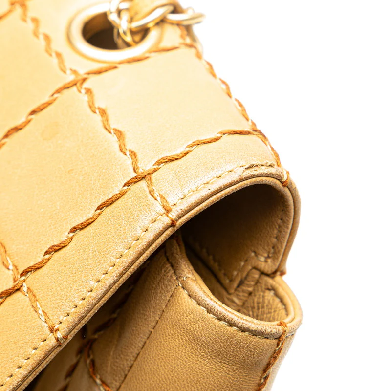 Chanel Wild Stitch Chocolate Bar Chain Shoulder Bag