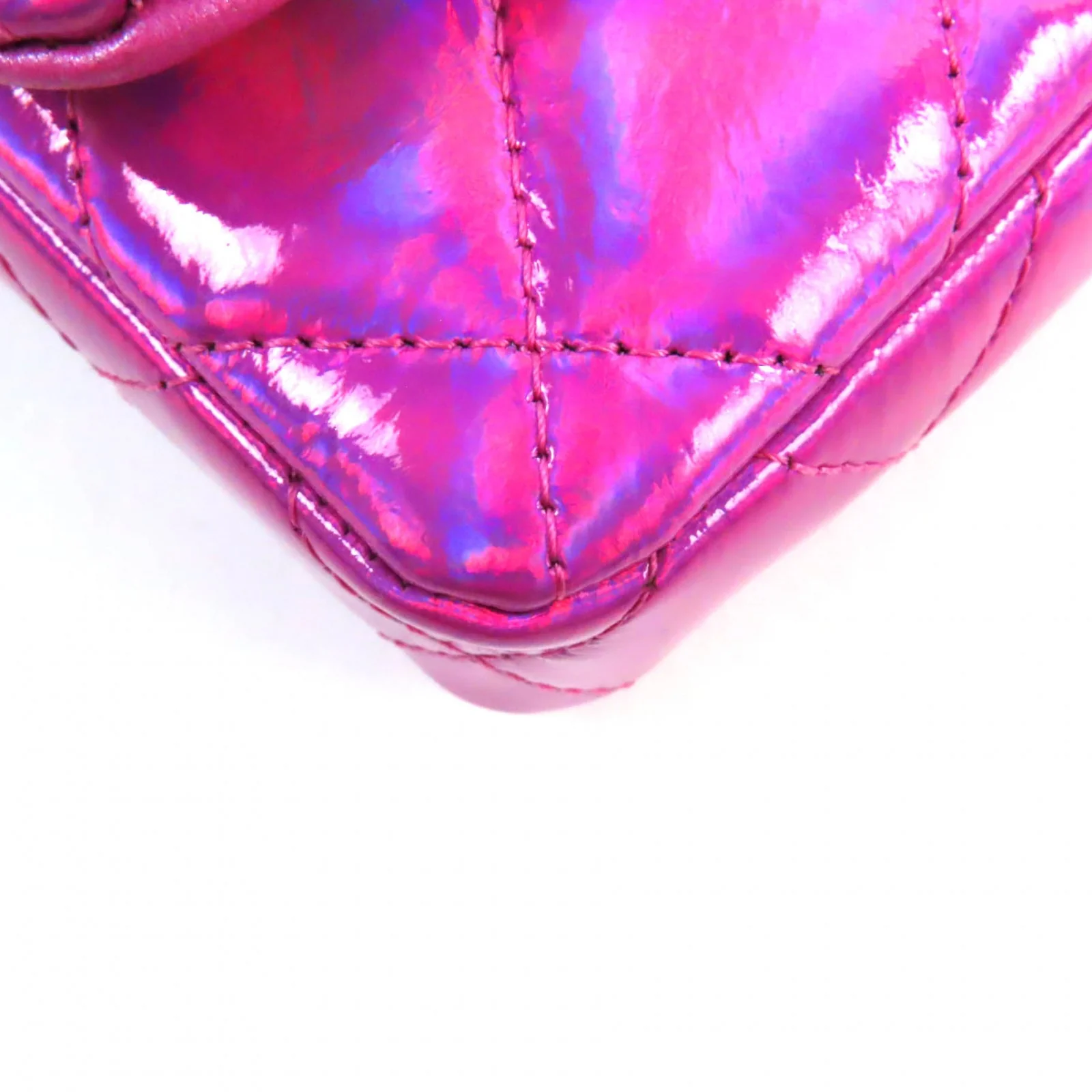Chanel COCO Mark Matelasse Enamel Pouch