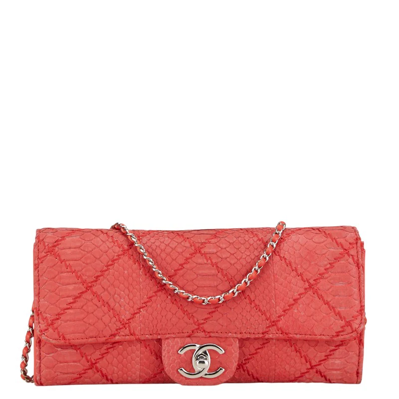Chanel Python Chain Wallet Shoulder Bag