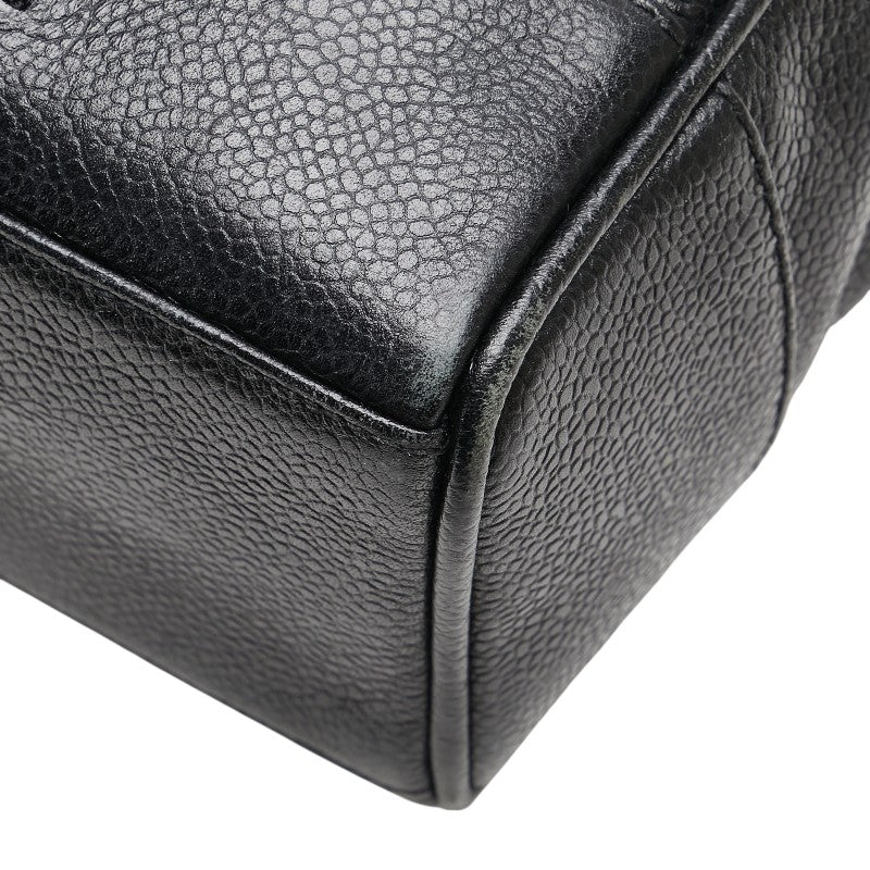Chanel Caviar Skin Tote Bag Black