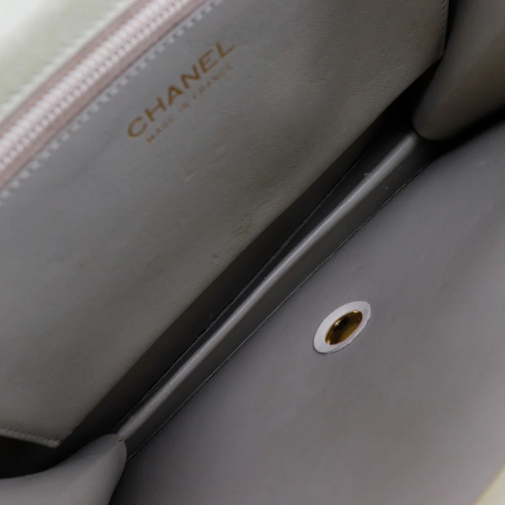 Chanel Chain Shoulder Bag Beige