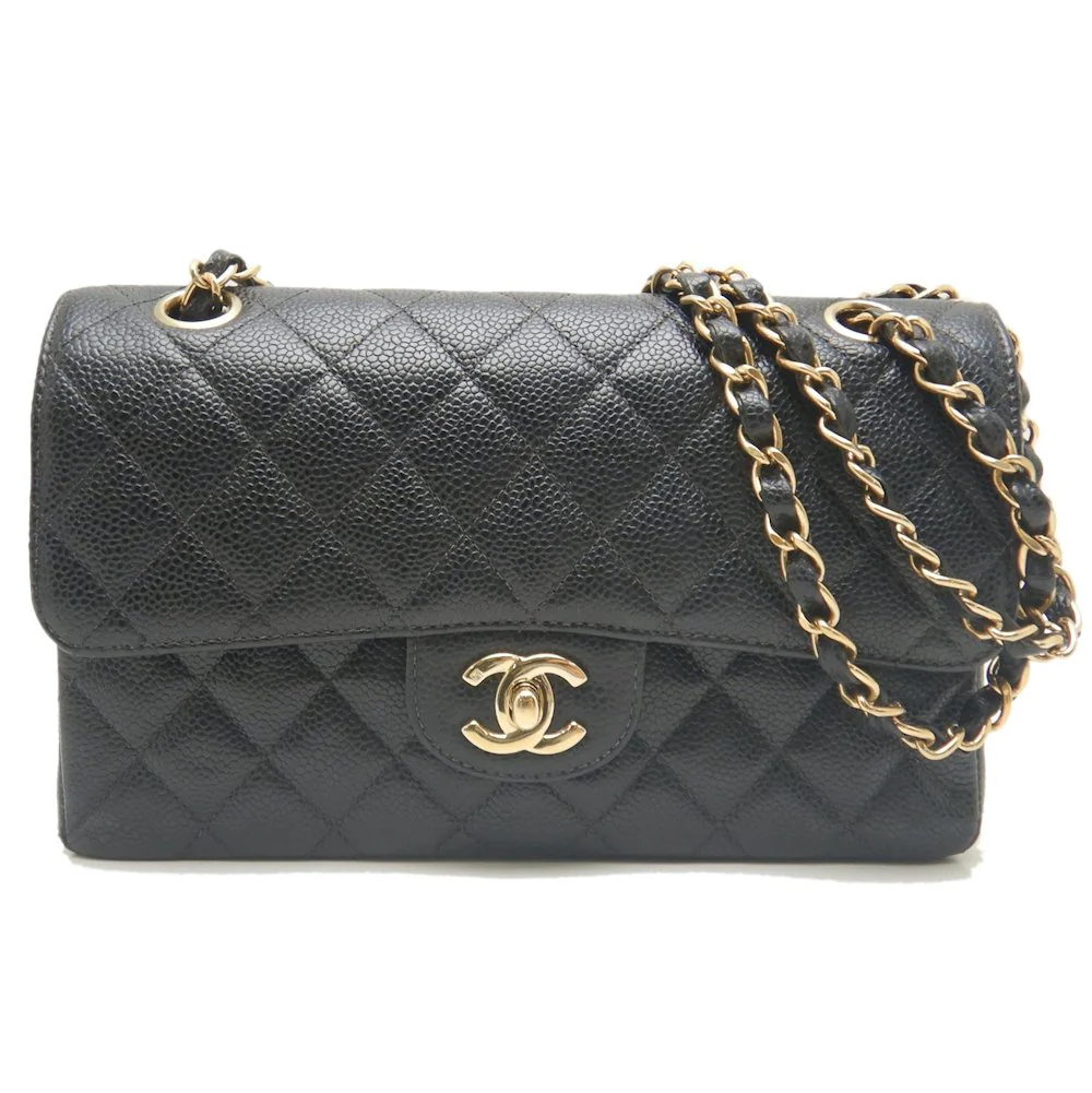 Chanel Caviar Skin Matelasse Shoulder Bag