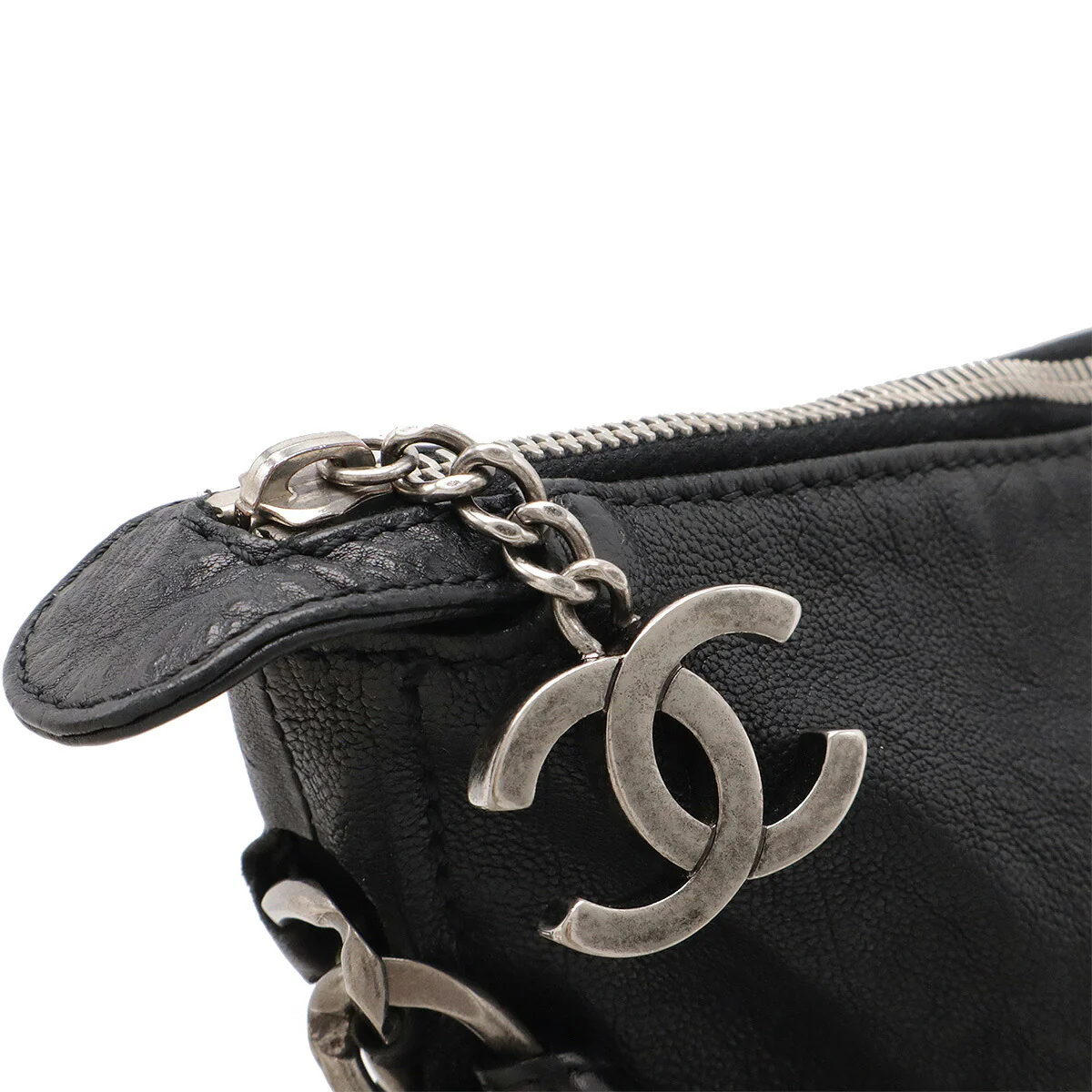 Chanel Leather Coco Mark Shoulder Bag