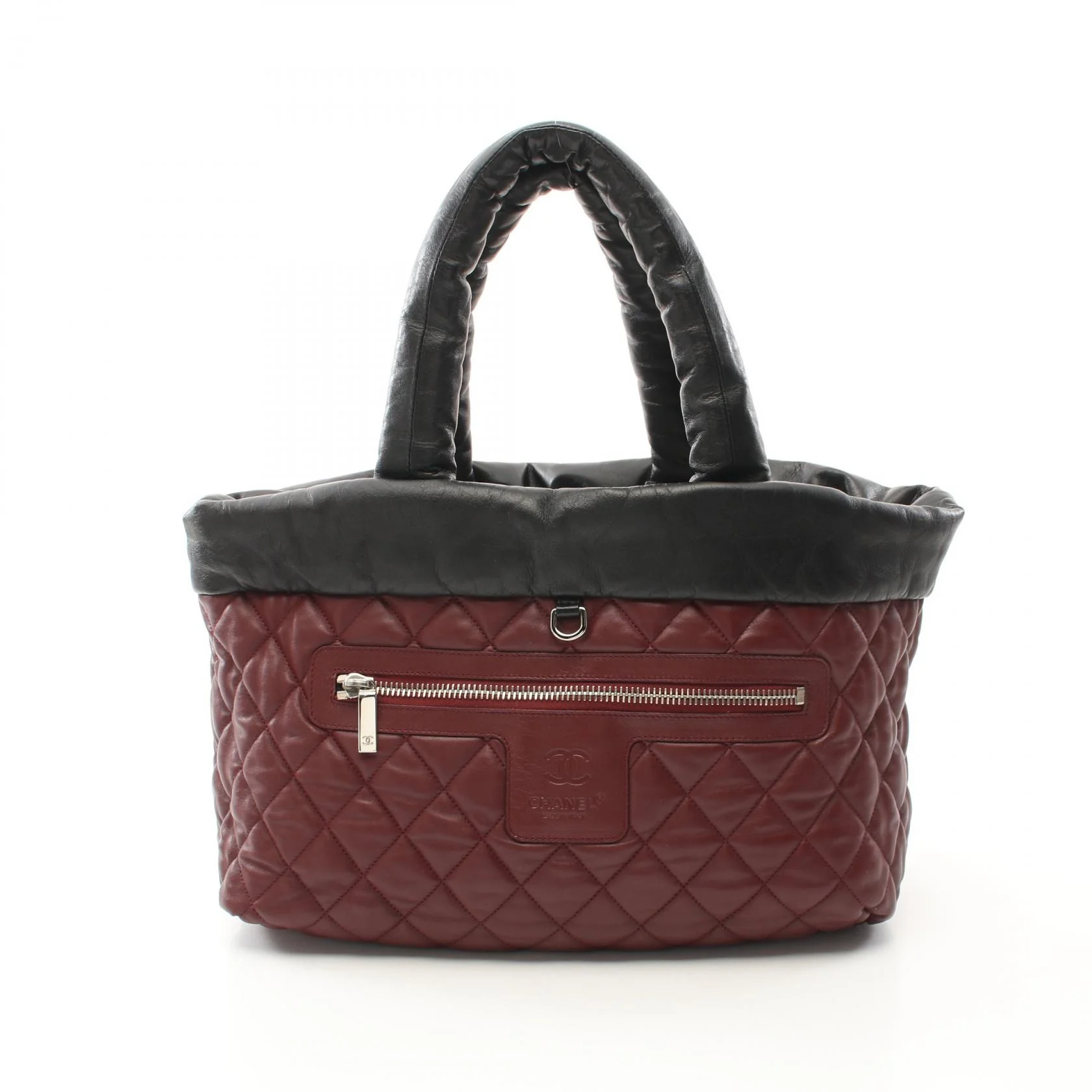 Chanel Coco Cocoon MM Leather Tote Bag A47107