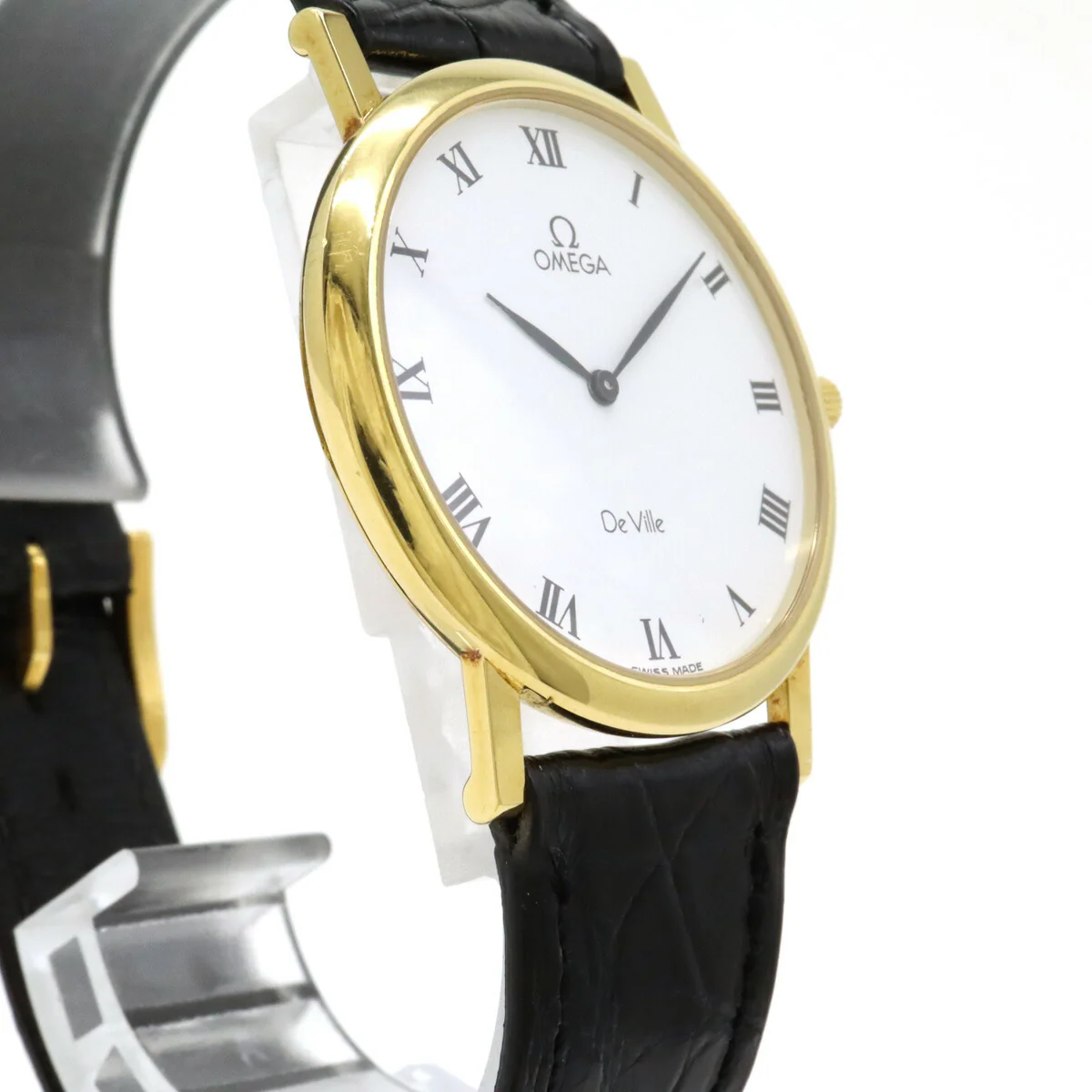 Omega De Ville Quartz Yellow Gold Men's Watch