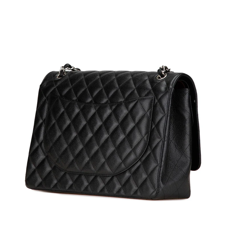 Chanel Caviar Double Flap Shoulder Bag
