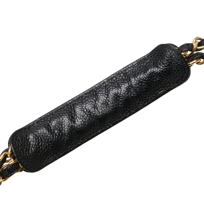 Chanel Caviar Chain Shoulder Tote Bag