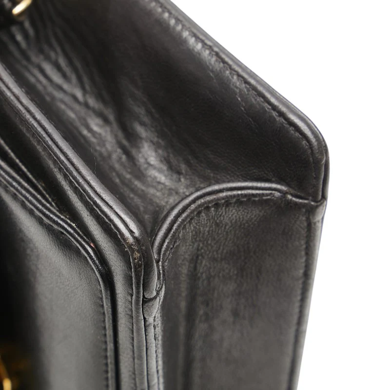 Chanel Lambskin Coco Mark Clutch Bag