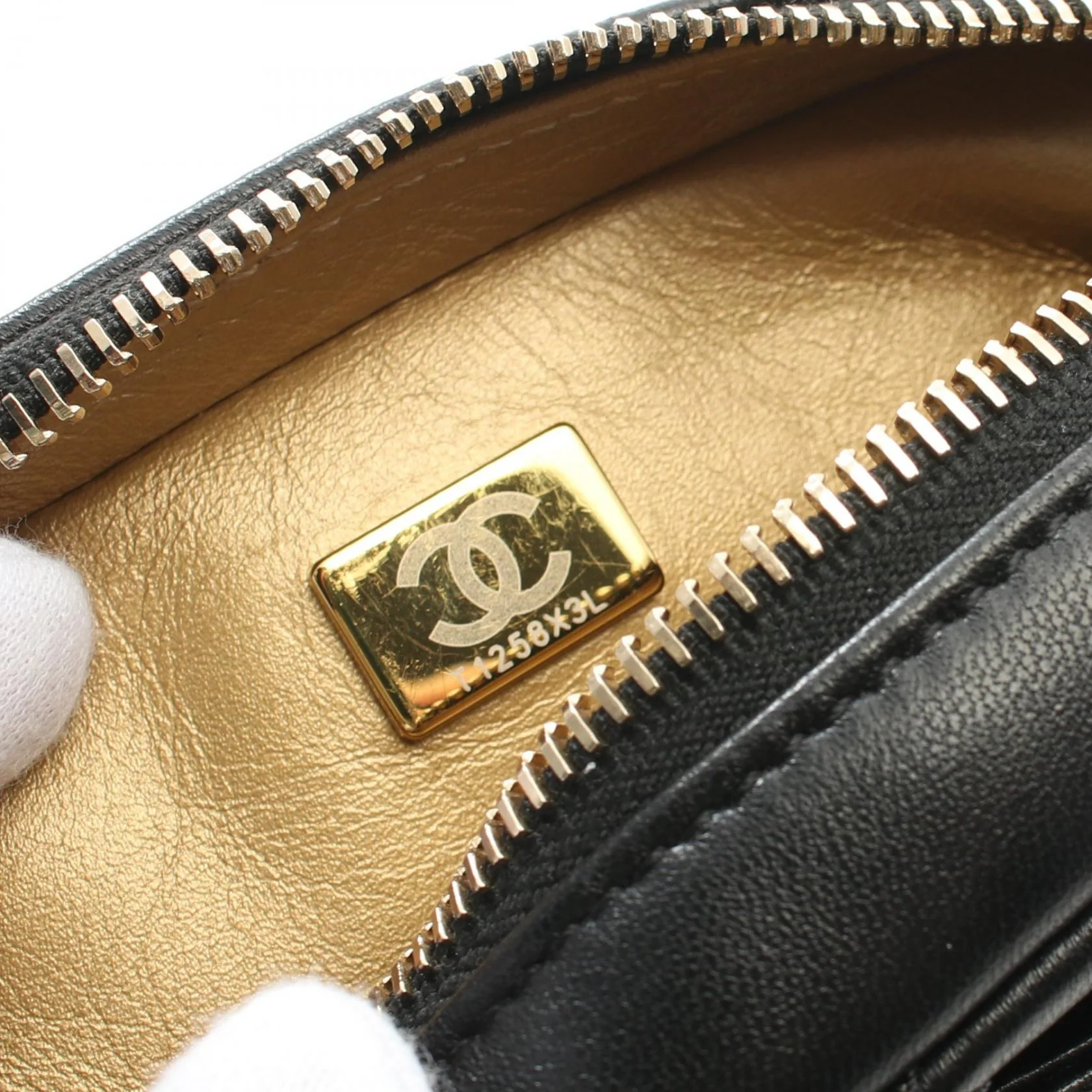 Chanel Matelasse Camera Shoulder Bag Black