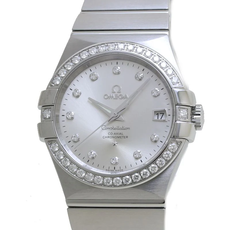 Omega Constellation Co-Axial Chronometer Diamond Watch