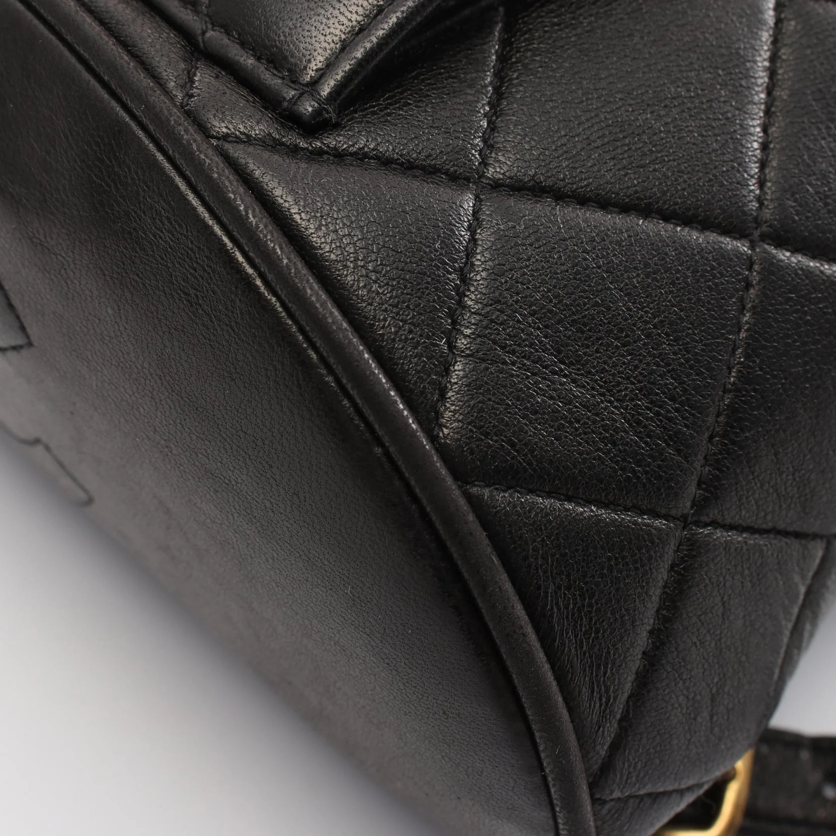 Chanel Matelasse Lambskin Backpack Black