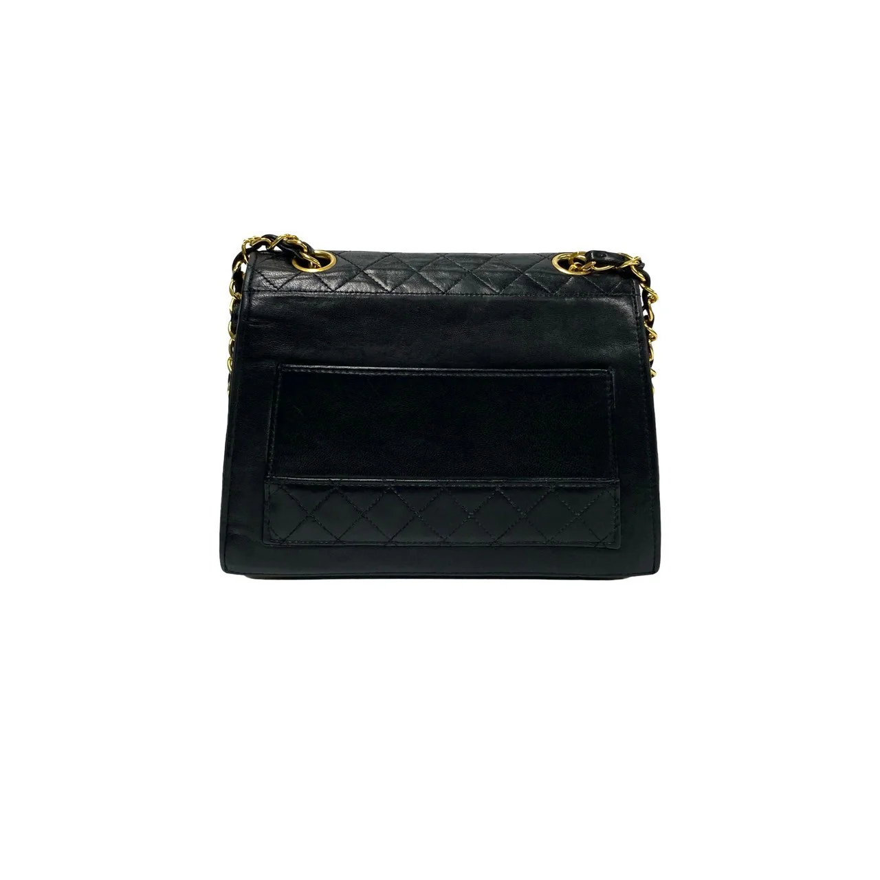 Chanel Matelasse Chain Shoulder Bag Black
