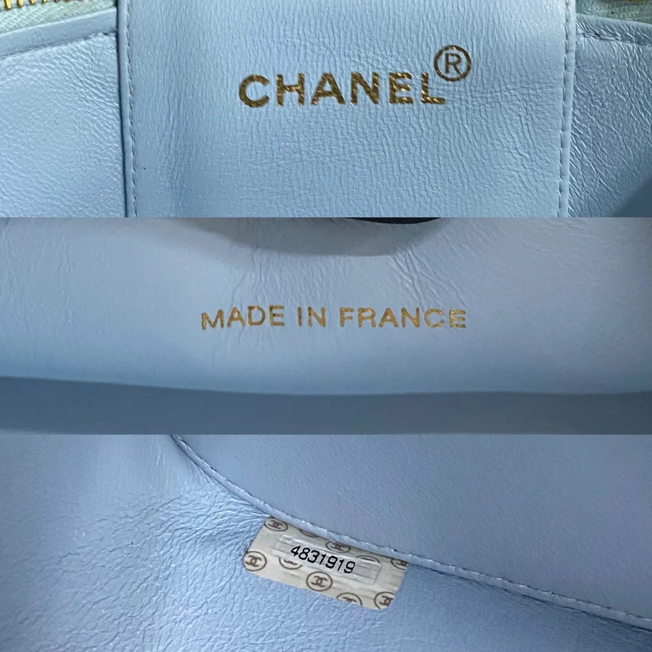 Chanel Lambskin Matelasse Coco Handbag Vanity