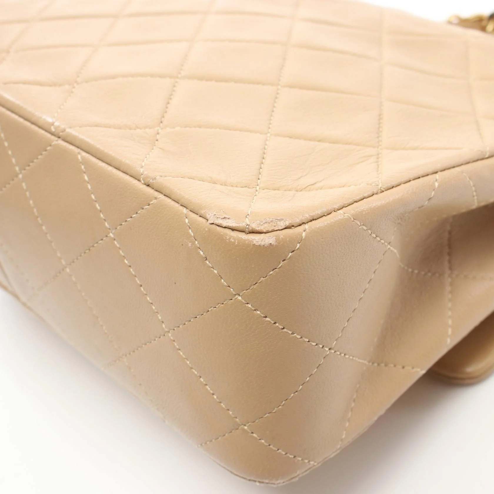 Chanel Lambskin Mini Matelasse 20 Shoulder Bag A01163