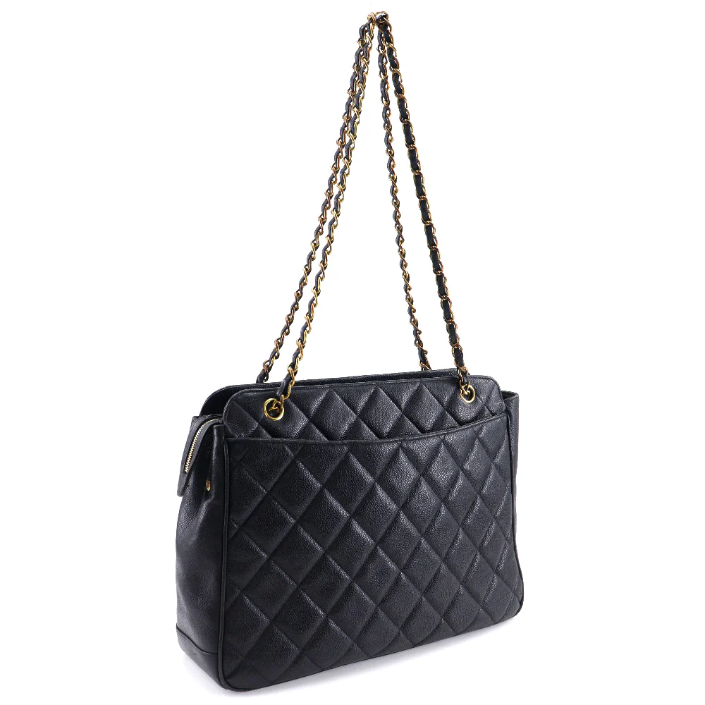 Chanel Caviar Skin Chain Shoulder Bag