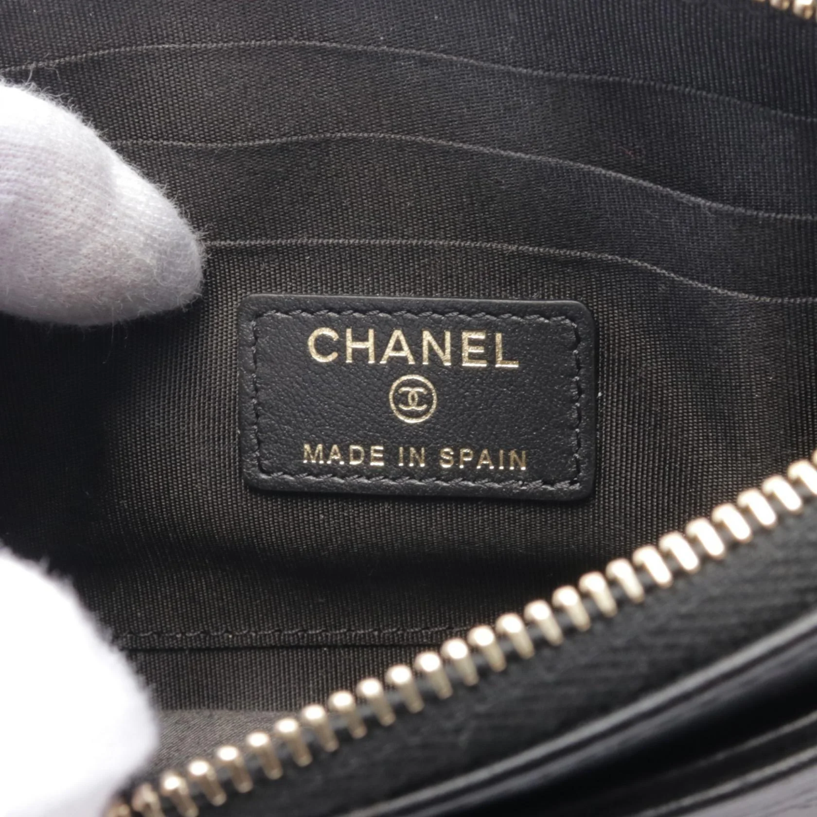 Chanel Boy Leather Pouch A81254