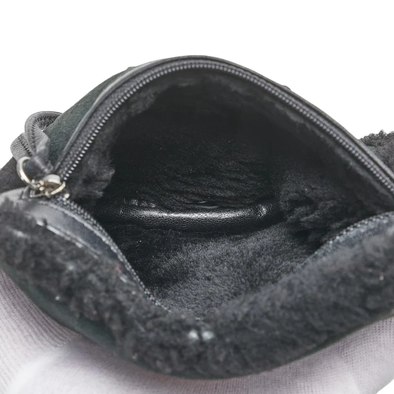 Chanel Suede Chain Shoulder Bag