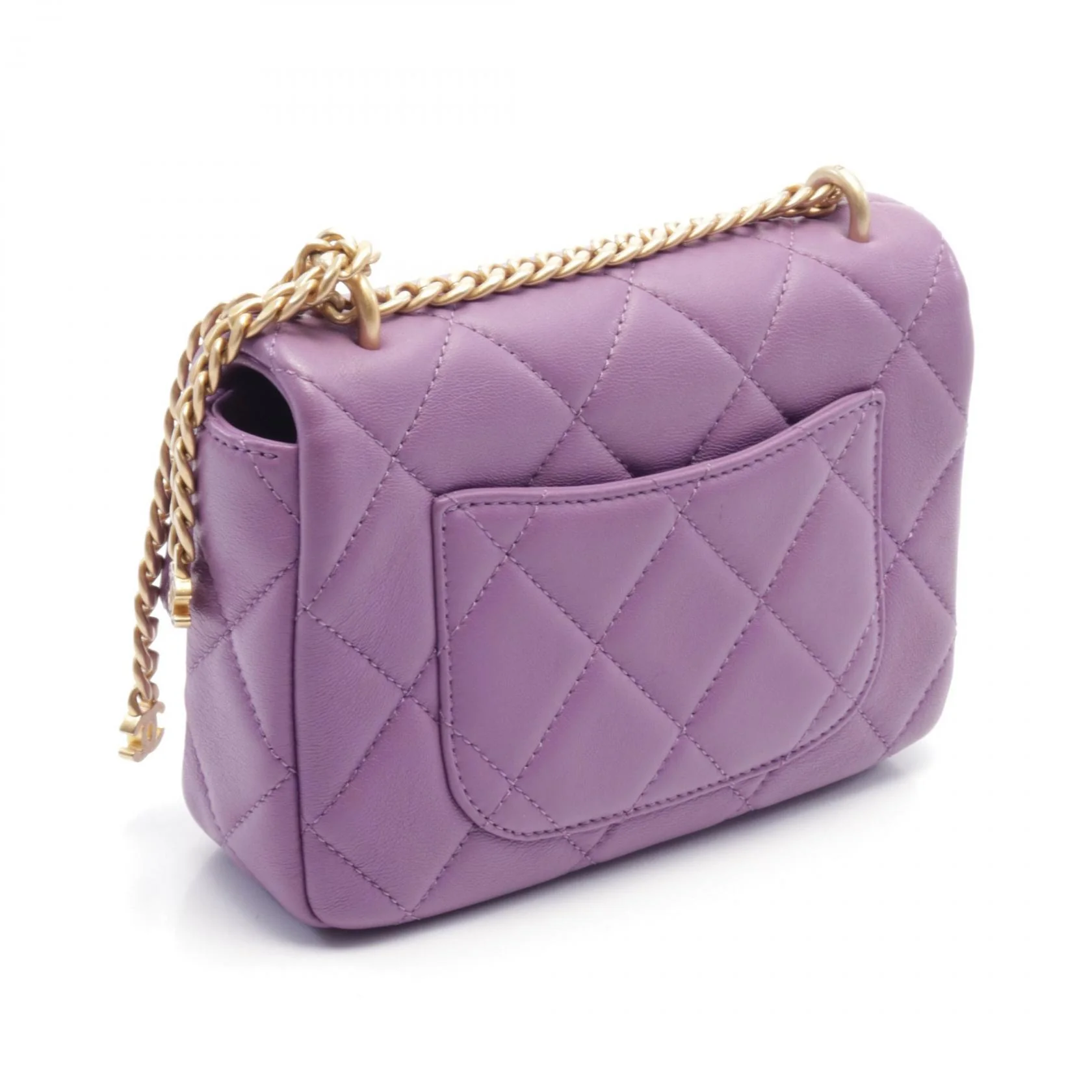 Chanel Matelasse Lambskin Shoulder Bag AS3113