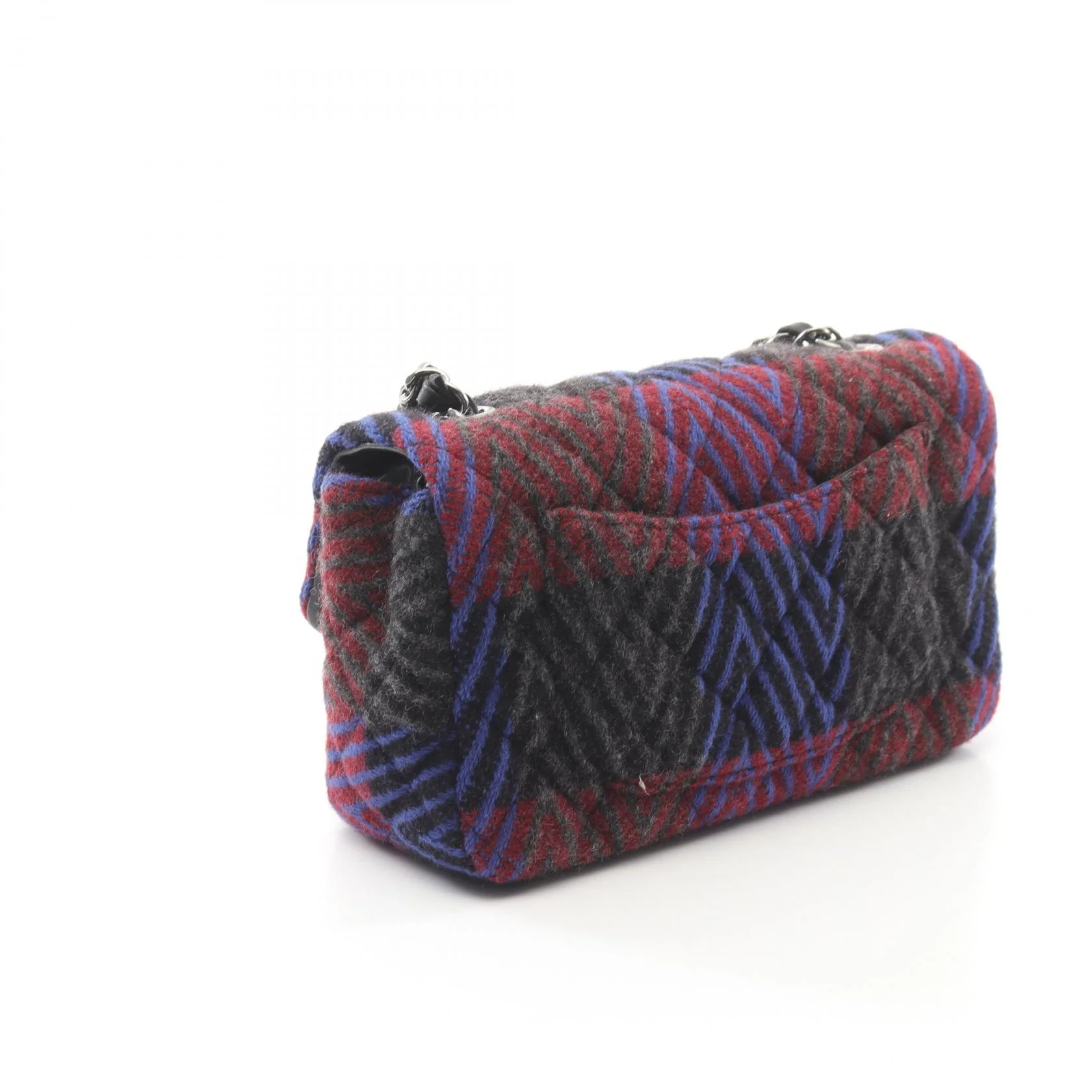 Chanel Mini Matelasse 20 Shoulder Bag Fabric