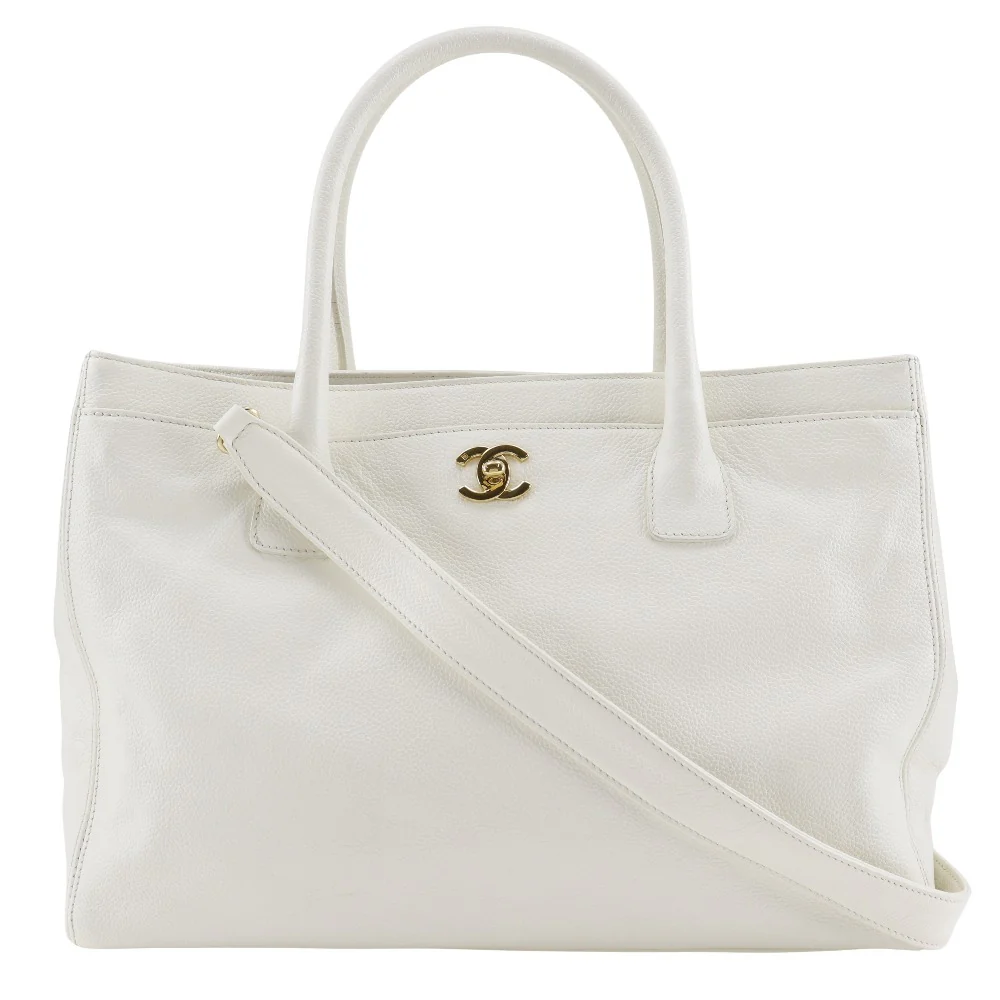 Chanel Caviar Skin Executive Tote Bag A15206